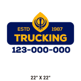 Company-Truck-Door-Sikhism-Sikh-Transport-DECAL-business-USDOT