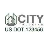 Company-Truck-city-building-DECAL-USDOT-design