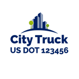 Company-Truck-city-building-DECAL-USDOT-design