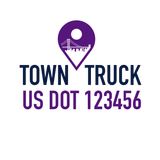 Company-Truck-city-building-DECAL-USDOT-design
