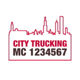 Company-Truck-city-building-DECAL-USDOT-design