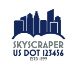 Company-Truck-city-building-DECAL-USDOT-design