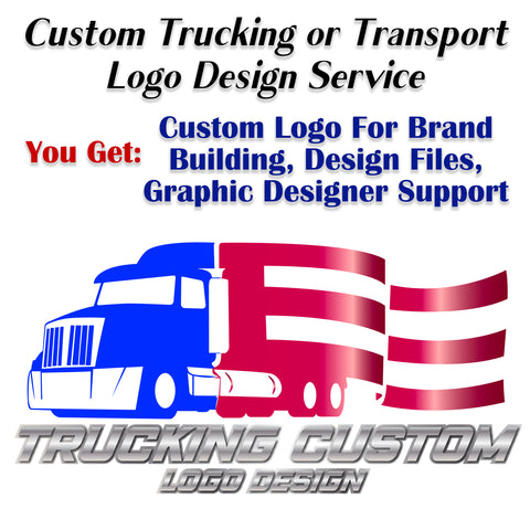 trucking transport logo design service
