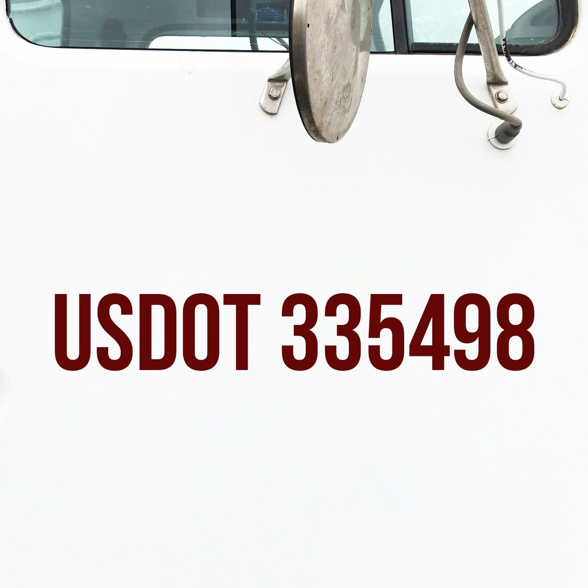 USDOT Number Truck Decal Truck Door Decals