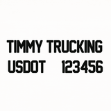 company name usdot
