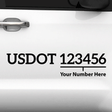 usdot decal sticker