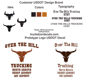 We Design & Create Trucking Logos for Transportation Companies