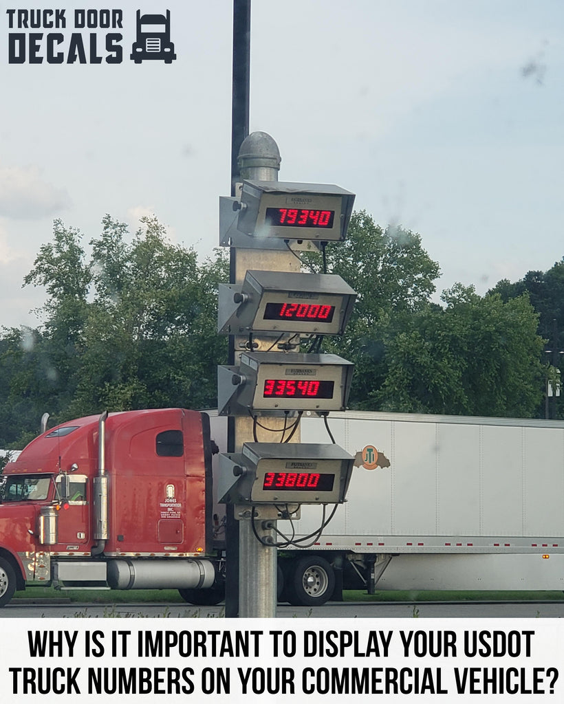 Why Is It Important To Display All Of Your USDOT Numbers Outside Of Your Commercial Vehicle?
