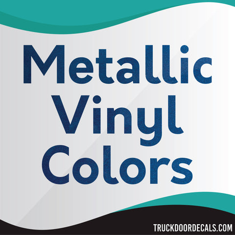 metallic vinyl colors