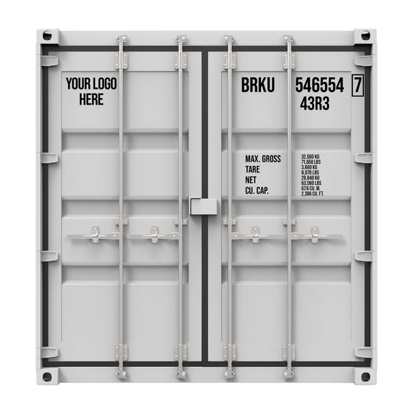 Full Shipping Container Door Lettering Decal Stickers – Truck Door Decals