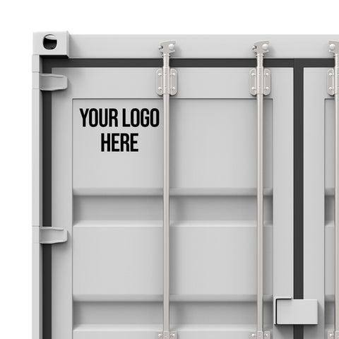 Custom Shipping Container Business Name or Logo Decal Sticker
