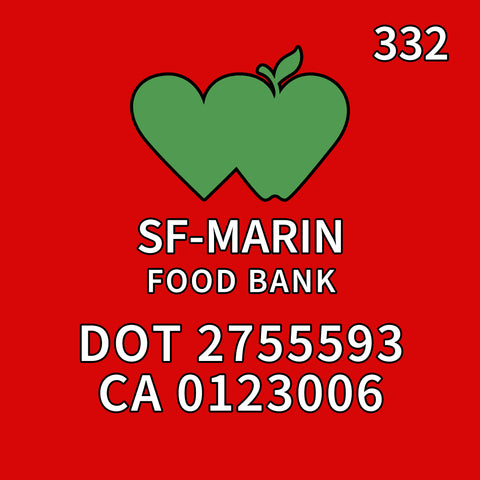 Custom Order for SF-Marin Food Bank (Truck Door Decals for 2018 Cascadia Day Cab)