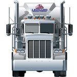 semi truck forehead decal stickers