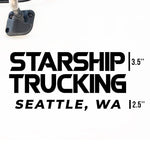 Company Truck Decal with USDOT or 1 Regulation Number