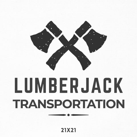 Company Transportation Decal with Axe