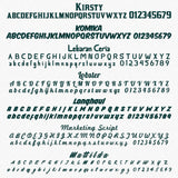Van USDOT Lettering Decal Sticker