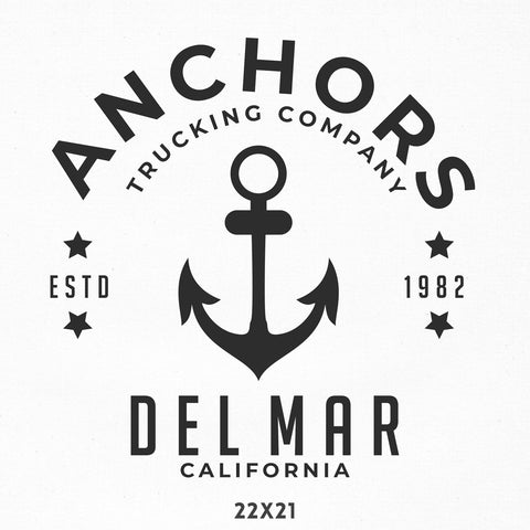 Company Name Decal, Boat, Seafood 