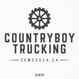 Country Style Company Name Decal