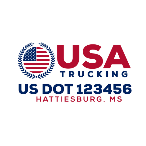 Company-Truck-Door-American-Confederate-DECAL-business