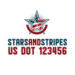 Company-Truck-Door-American-stripes-stars