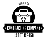 Company-Truck-Door-Construction-Roofing-DECAL-business-USDOT