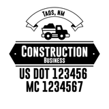 Company-Truck-Door-Construction-Roofing-DECAL-business-USDOT