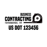 Company-Truck-Door-Construction-Roofing-DECAL-business-USDOT