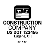 Company-Truck-Door-Construction-Roofing-DECAL-business-USDOT