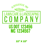 Company-Truck-Door-Landscaping-Lawncare-DECAL-business-USDOT