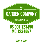 Company-Truck-Door-Landscaping-Lawncare-DECAL-business-USDOT