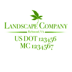 Company-Truck-Door-Landscaping-Lawncare-DECAL-business-USDOT