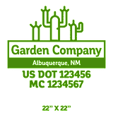 Company-Truck-Door-Landscaping-Lawncare-DECAL-business-USDOT