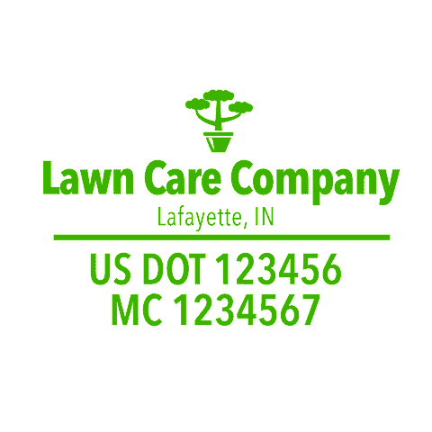 Company-Truck-Door-Landscaping-Lawncare-DECAL-business-USDOT