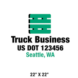 Company-Truck-Door-Trucking-Transport-DECAL-business-USDOT