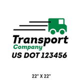 Company-Truck-Door-Trucking-Transport-DECAL-business-USDOT