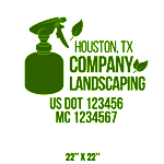 Company-Truck-Door-Landscaping-Lawncare-DECAL-business-USDOT