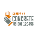 Company-Truck-Concrete-DECAL-USDOT-design