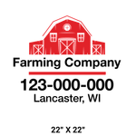Company-Truck-Door-Farming-Farm-Transport-DECAL-business-USDOT