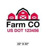 Company-Truck-Door-Farming-Farm-Transport-DECAL-business-USDOT