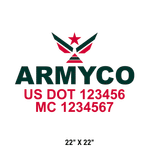 Company-Truck-Door-American-stars-navy-army-shield