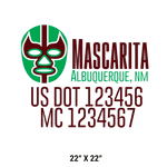 Mexican-design-wrestling-mask-green