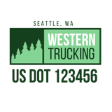 Company-Truck-pacific-northwest-DECAL-USDOT-design-pinetree