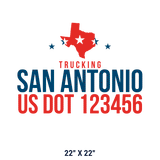 Company-Truck-Door-American-Texas-stars