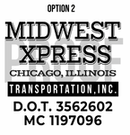 Custom Order for Midwest Express