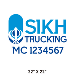 Company-Truck-Door-Sikhism-Sikh-Transport-DECAL-business-USDOT