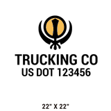 Company-Truck-Door-Sikhism-Sikh-Transport-DECAL-business-USDOT