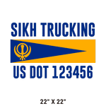 Company-Truck-Door-Sikhism-Sikh-Transport-DECAL-business-USDOT