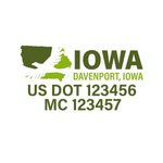 Company-Truck-Door-American-design-state-iowa-eagle