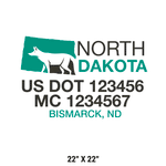 Company-Truck-Door-American-design-state-fox-dakota-north