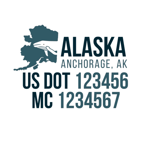 Company-Truck-Door-American-design-state-alaska-whale